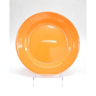 PLATO PLAYO NARANJA LISO - Ø 25 cm