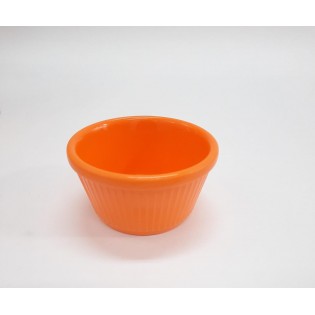 MINI BOWL NARANJA LISO- Ø 7,5 x 4 cm