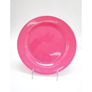 PLATO PLAYO FUCSIA LISO- Ø 25 cm