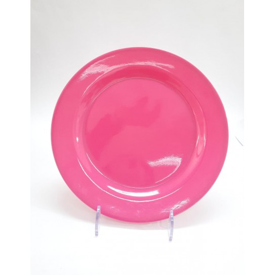 PLATO PLAYO FUCSIA LISO- Ø 25 cm