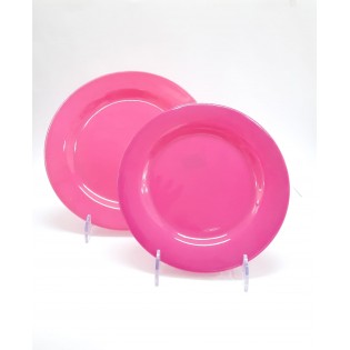 PLATO PLAYO FUCSIA LISO- Ø 25 cm 2