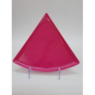 PLATO PIZZA FUCSIA LISO - 22 cm