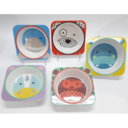BOWL INFANTIL 5 ANIMALITOS 13,5 X 3,5CM