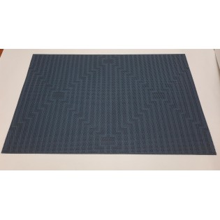 INDIV. RECTANG. 45 X 30 CM  x ROMBO AZUL 4 PCS