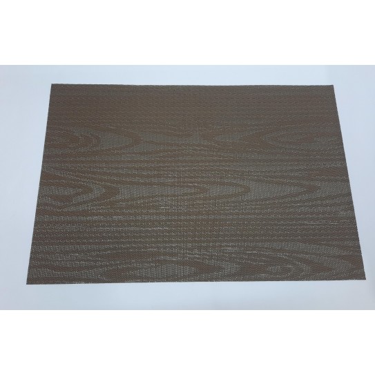 INDIV. RECTANG. 45 X 30 CM - TRAMADO MARRON  X...