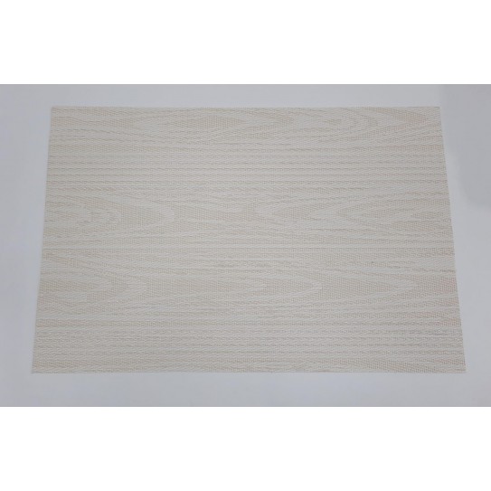 INDIV. RECTANG. 45 X 30 CM - TRAMADO GRIS CLARO X 4 PCS