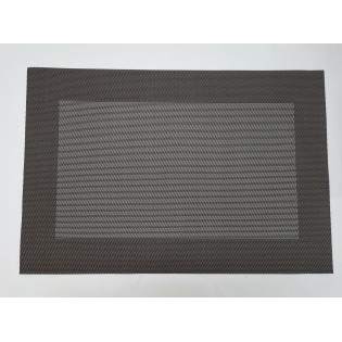 INDIV. RECTANG. 45 x 30 CM - MARRON x 4 PCS