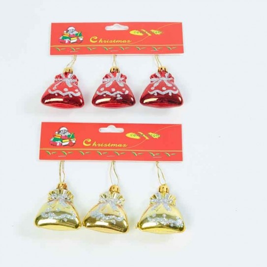 BLISTER 3 BOLSAS. 2 COLORES. 5 X 5,2 CM