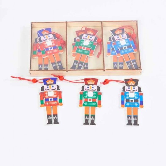 CAJA X 6 CASCAN. 3 COLORES. 8 X 5 CM
