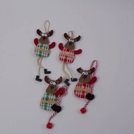 COLGANTE RENO 2 POSIC. 2 COLORES. 20 X 10 X 8 CM