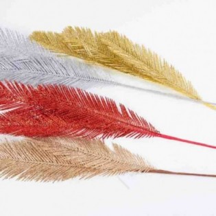 VARA PLUMA. 4 COLORES. 54 CM