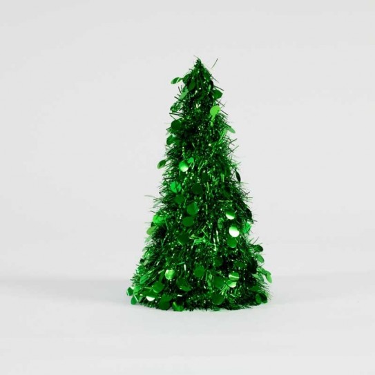 ARBOL CONICO VERDE. 26 CM