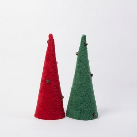 ARBOL CONICO. 3 CASC. 2 COL. 45 X 15 X 15 CM
