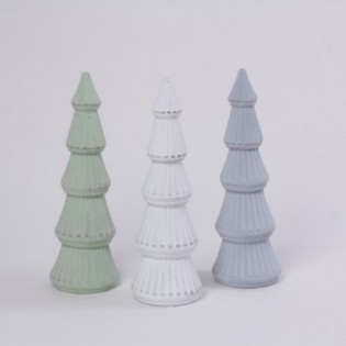 ARBOL MADERA 5 PISOS. 3 COLORES. DE 8,5 X 28 CM
