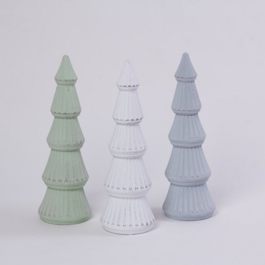 ARBOL MADERA 5 PISOS. 3 COLORES. DE 8,5 X 28 CM