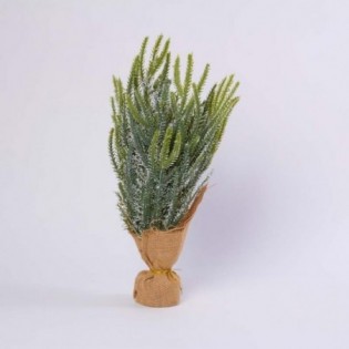 ARBOL NEVADO BASE ARPILLERA. 45 X 37 CM
