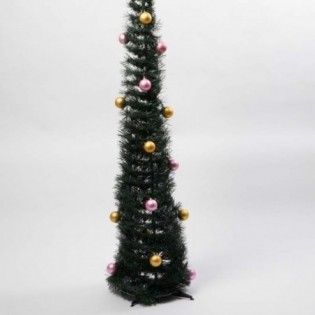ARBOL MATE PLEGABLE CON BOLAS. DE 150 CM