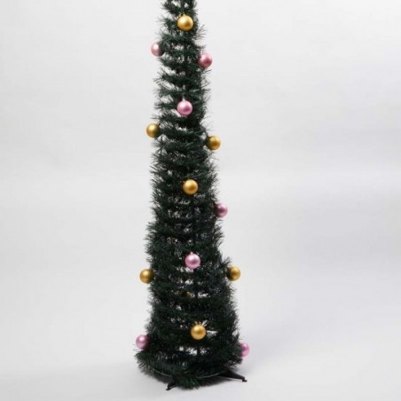 ARBOL MATE PLEGABLE CON BOLAS. DE 150 CM