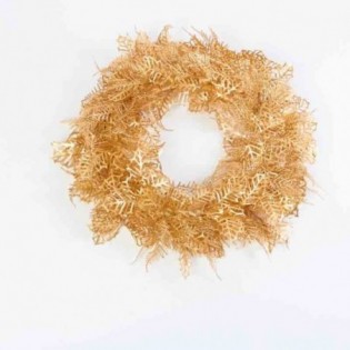 CORONA DORADA. 30 CM