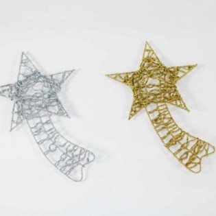 ESTRELLA DE NAVIDAD. PARA PARED 18 X 30 CM- 2 COLORES.