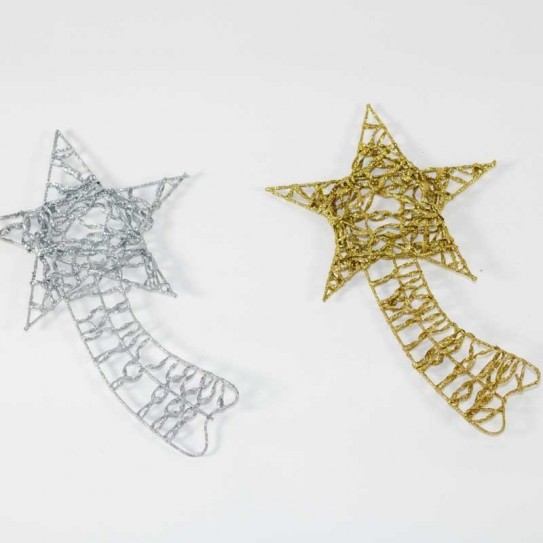 ESTRELLA DE NAVIDAD. PARA PARED 18 X 30 CM- 2 COLORES.