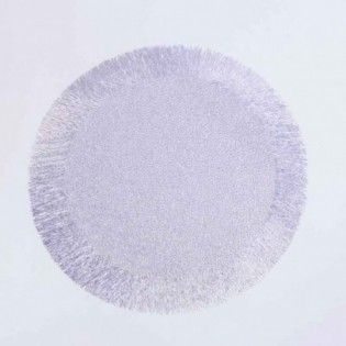 INDIVIDUAL FLECOS PLATA 38 CM.