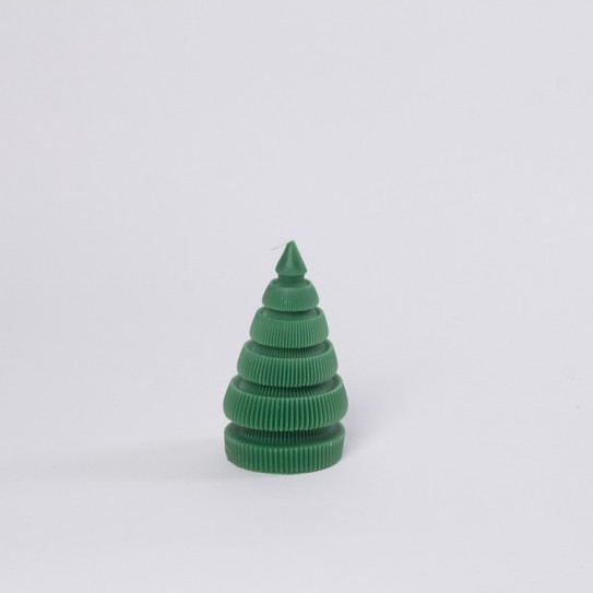 VELA ARBOL VERDE13,5 X 7,5 CM