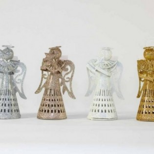 ANGEL METAL GLITTER 9,5 X 18 CM. 4 COL.