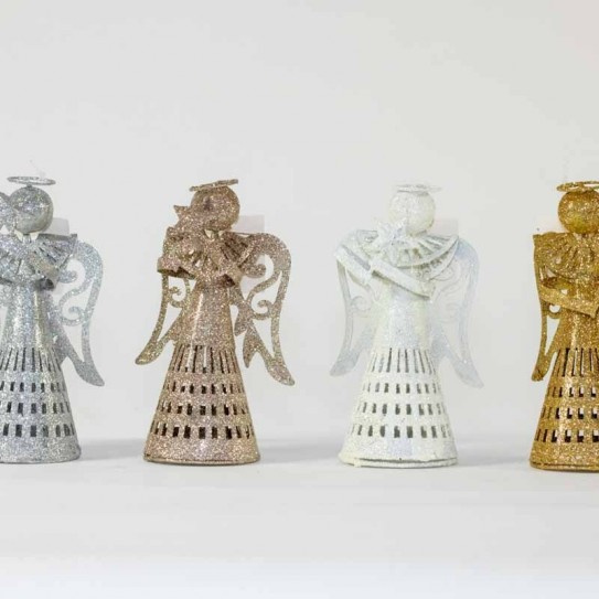 ANGEL METAL GLITTER 9,5 X 18 CM. 4 COL.