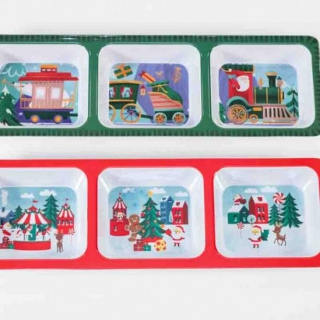 BANDEJA 3 DIVISIONES. 2 DISEÑOS.