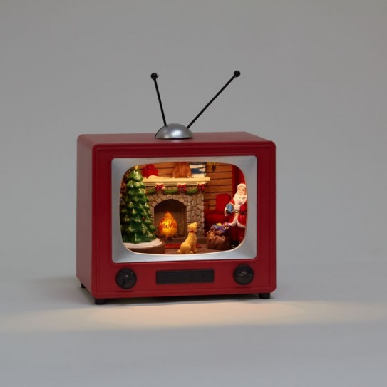 TV DE 15,5 X 10,5 X 14 CM CON LUZ, MUSICA Y MOVIMIENTO