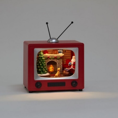 TV DE 15,5 X 10,5 X 14 CM CON LUZ, MUSICA Y MOVIMIENTO