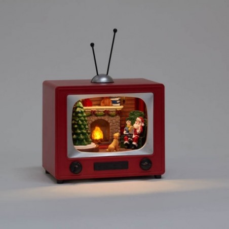 TV DE 15,5 X 10,5 X 14 CM CON LUZ, MUSICA Y MOVIMIENTO