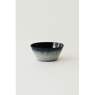BOWL BICOLOR NEGRO GRIS 14,5CM