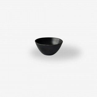 BOWL IRREGULAR NEGRO MATE 15CM