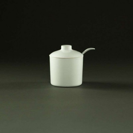 AZUCARERA CON TAPA Y CUCHARA - Ø 8 cm
