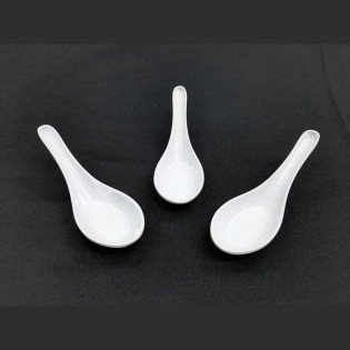 CUCHARA CATERING BLANCA - 14 x 4,5 cm 2
