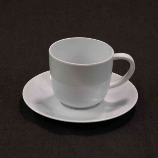 TAZA y PLATO - Ø 8,5 x 7,5 y Ø 16 cm