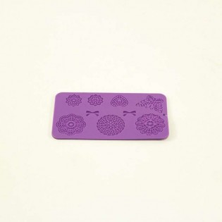 MOLDE SILICONA BORDE TORTA - 18.3 x 10.3 cm
