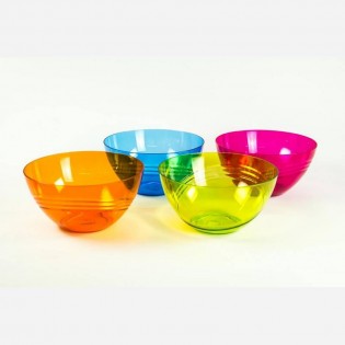 ENSALADERA ONDAS COLORES - Ø 25 x 13 cm